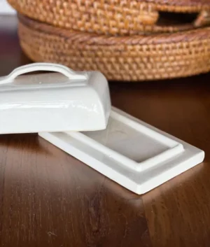 Ivory Butter dish