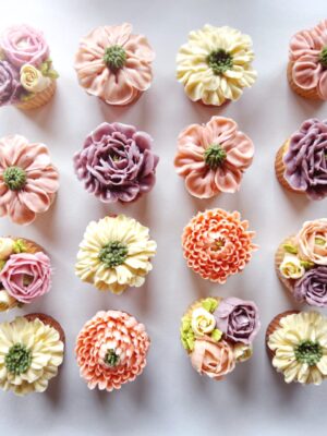 Soft Blossoms Cupcakes | Box of 20