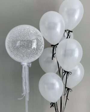 Brylee | 1 Bubble Balloon with 7 Latex Balloons