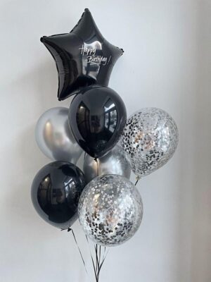 Gypsi | 6 Latex Balloons with 1 Personalized Star Balloon