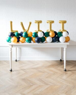 Bespoke Balloon Installations | Name and Colours Customizable