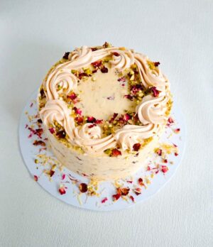 Cardamom Rose Cake | 1kg